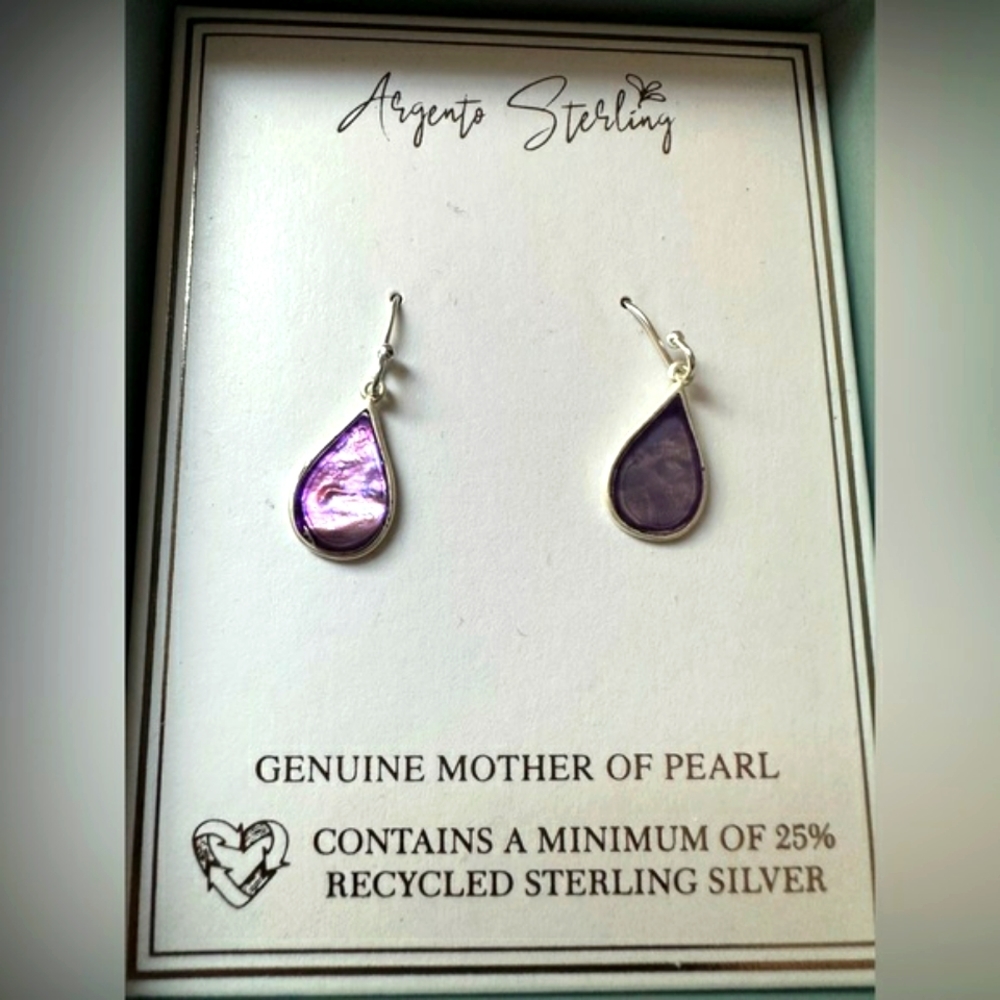GIVE AWAY FREE Follow me @prelovedluxshop & IG (1 pc. Fine Silver Plate Earring - Picture 3 of 7